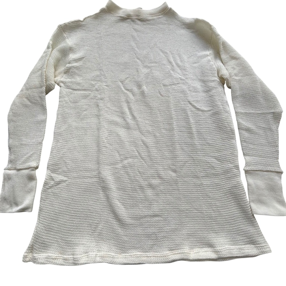 RaceQuip Nomex Thermal Top Mens XL Cream Waffle Knit Racing Gear Workwear Gorp
